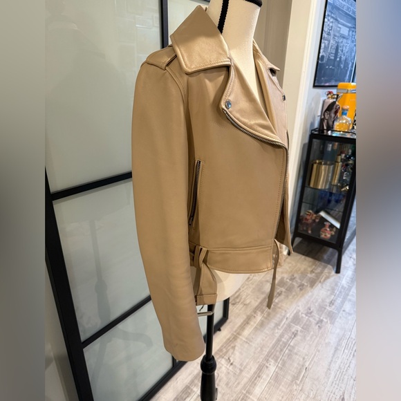 Reiss Leather Jacket 6 - Picture 4 of 7